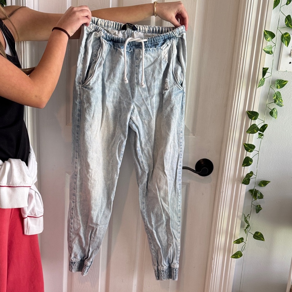Indigo Rein Light Blue Jogger Pants